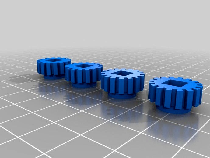 Leveling knob for Replicator by erwan1