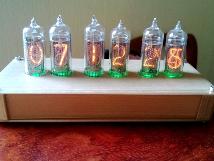 Nixie clock by erwan1