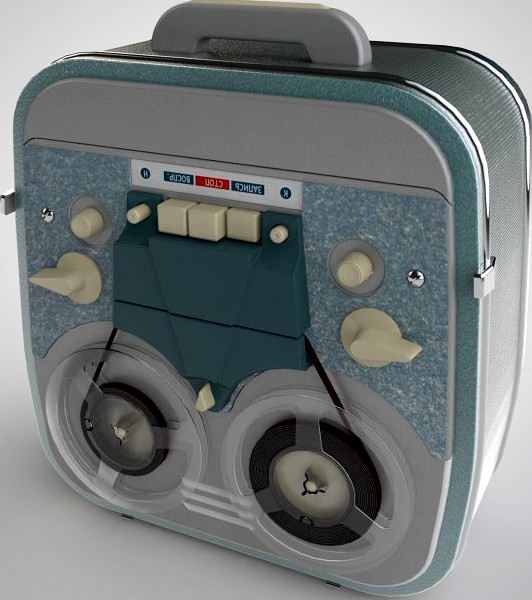 Tape recorder 3D Model