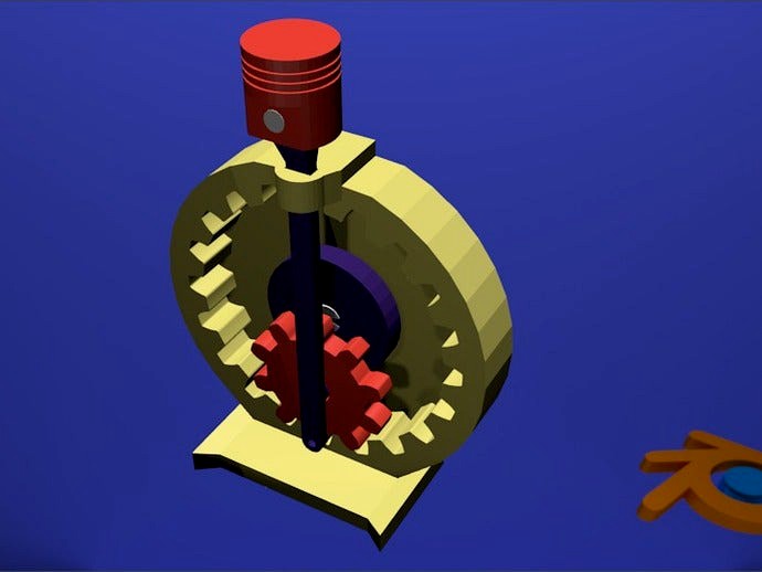 Planetary Gear Piston by Spenc
