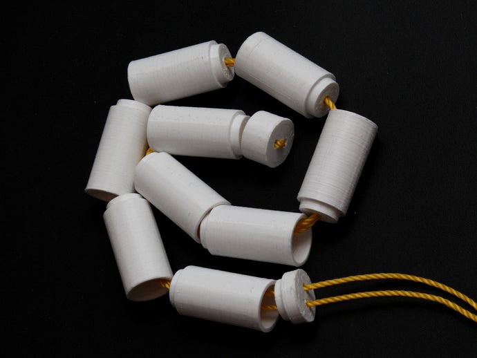 Unbreakable Tube (with a string inside) by Ablapo