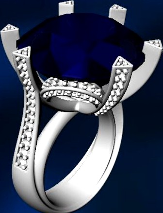 Jewellery ring 3D Model