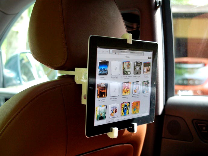 Headrest Mount for iPad Holder by Eckerput