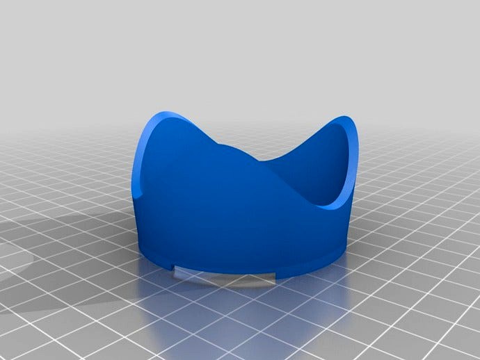 Lens hood for 55mm with 'snap on' by alan89