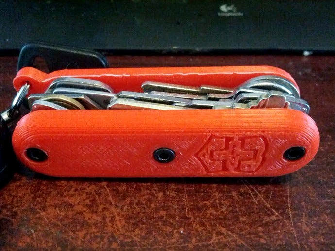 Swiss Army style keychain version 2 by outcastrc