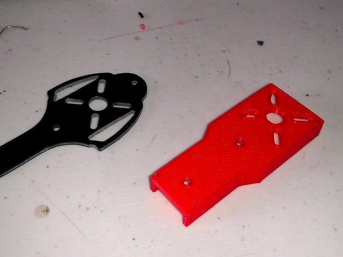X525 Quadcopter Engine Mount by SheX