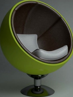 Egg chair 3D Model
