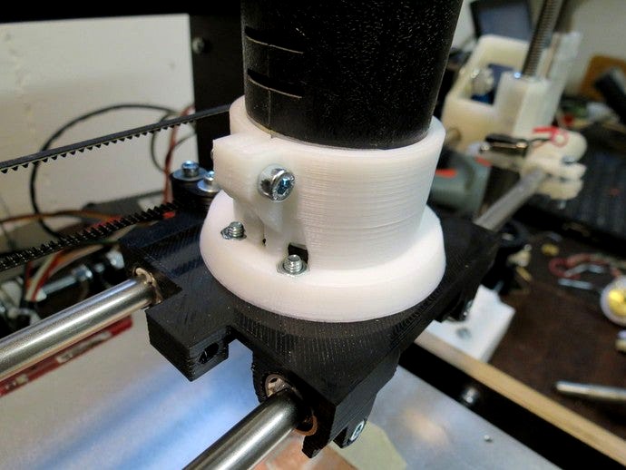 Simple drill/spindle mount for Prusa X-carriage by enif