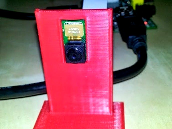 Raspberry Pi Camera Holder by gryphius