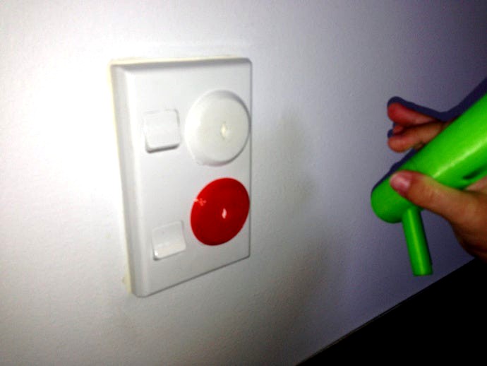 Power socket safety plug (AU/NZ) & key by andrewfantastic