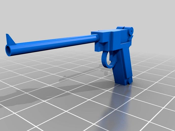 luger by 3dcgmodeler