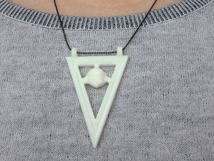 Triangle Pendant by sophywong