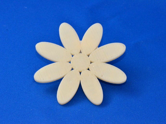 MakerBot Flower by snkovacs
