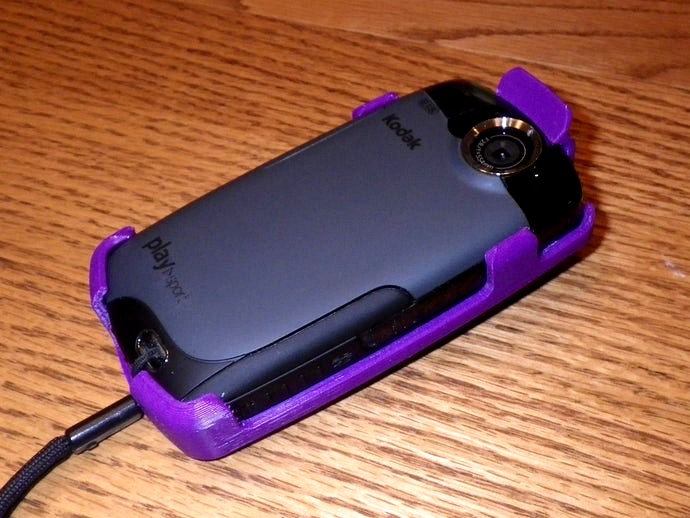 Kodak Playsport belt clip ver 2 by ToddF