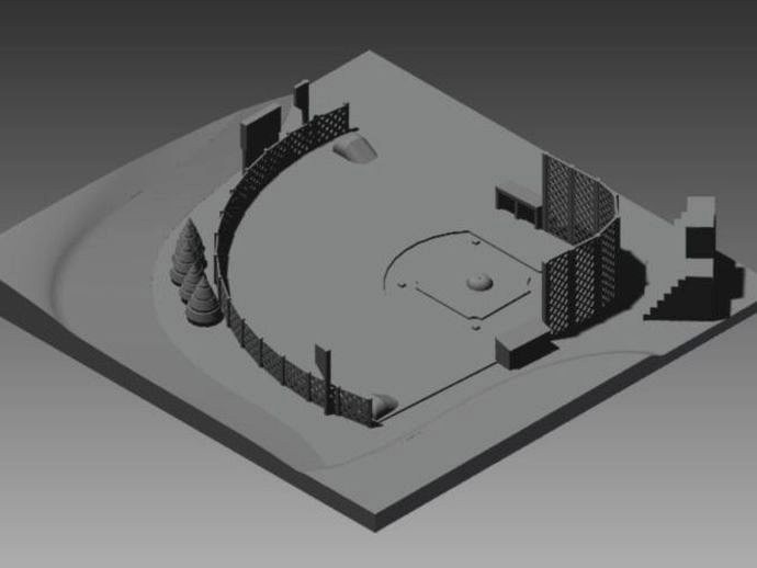 Baseball Field by AssertiveWall