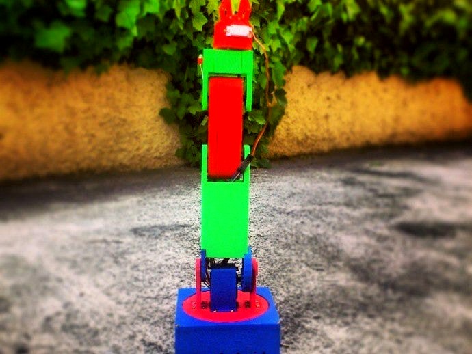 Armdudroid - Open Source Arduino and Android Controlled Robotic Arm by Whatakuai