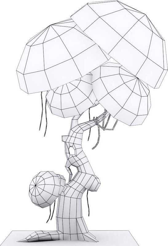 Low Poly Tree 1 Model