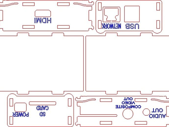 Raspberry pi Case  by vlee489