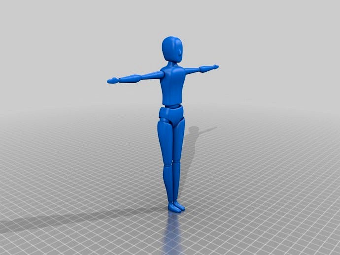 Posable figure concept for action figures by KingRahl