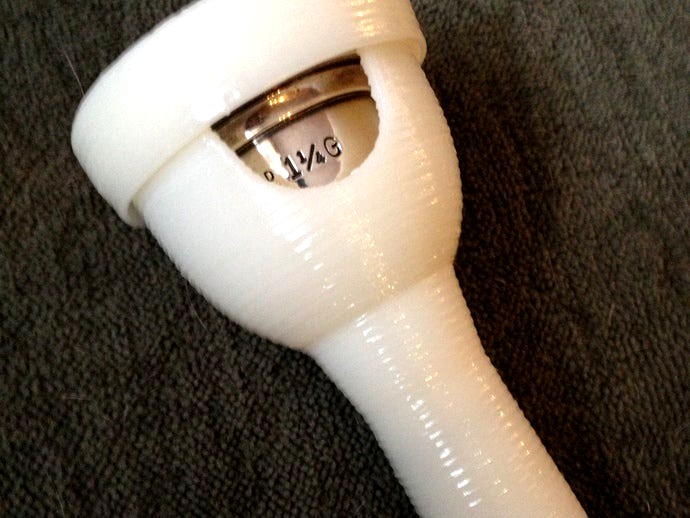 Trombone Mouthpiece Armor by ckirby