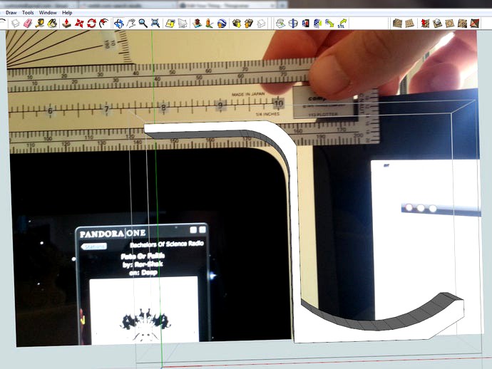 iMac Headphone Holder by Curlnizzle