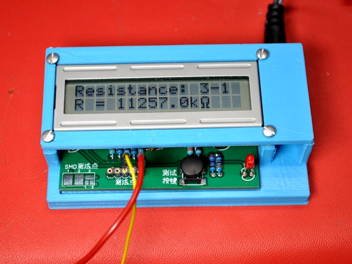 AVR Transistor Tester case by dwzimmerli