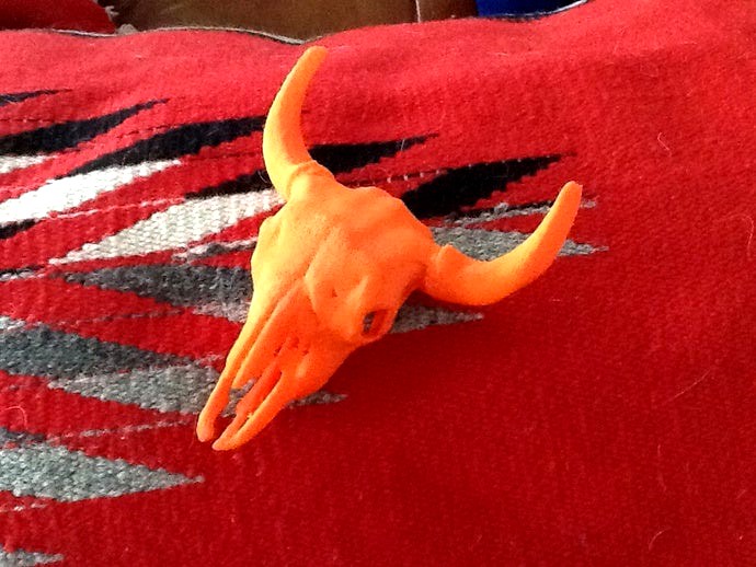 Buffalo skull (American Bison) by MakerBeck