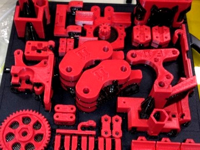 Quantum Prusa Mendel - with iOS Assembly Instructions App!!! by DrBlackAdder