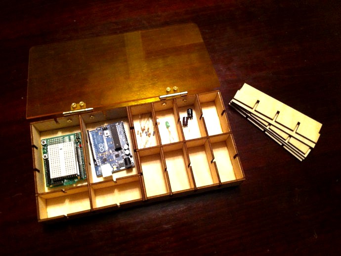 Electronics Components Box by jbaylor
