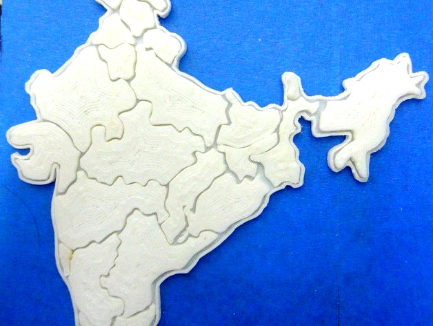 India map Puzzle by indusMaker
