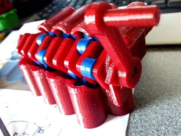 Remixed crankshaft for W16 Engine by Aggresive