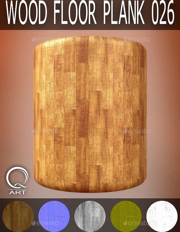 Wood Floor Plank 026
