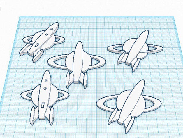 space patrol_ set 4-Saturn by jamesH