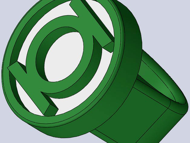 green lantern ring by coolhwyp