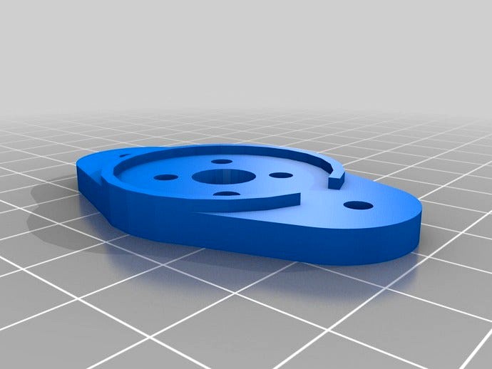 Brushless Motor Mount by pottiepie