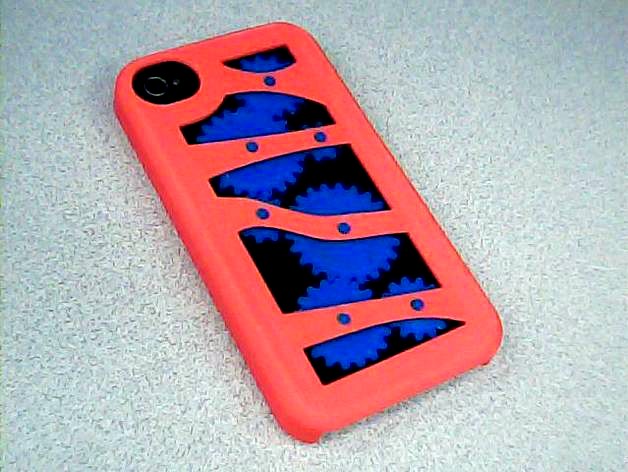 Gear Case For iPhone 4/4s, Fully Functional Gears! by bkpost