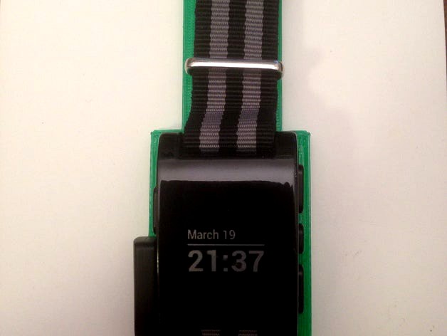 Pebble Watch Holder by NickRBrewer
