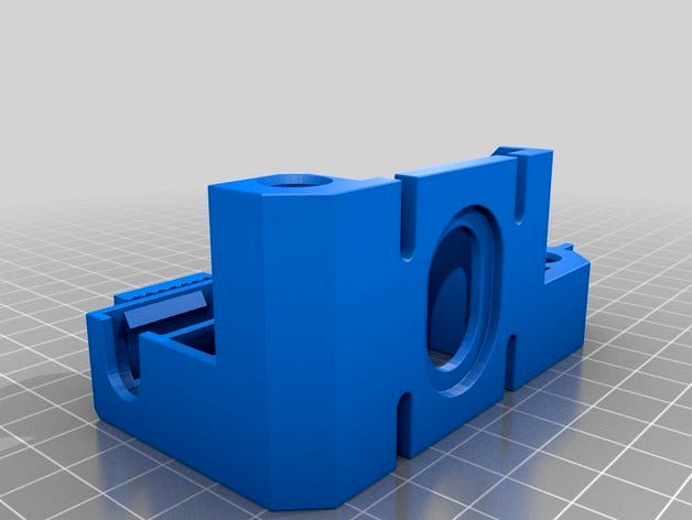 Y-Carriage 3d-plexi-printer by steijlen