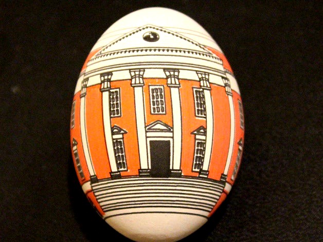 UVA Rotunda for Egg-Bot by HooDat