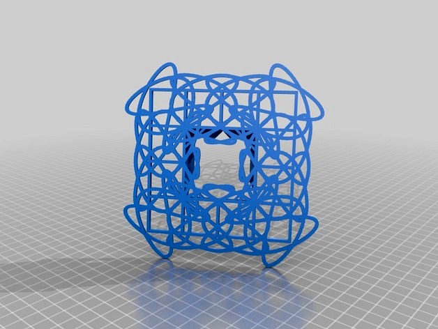 Customizable Lissajous Picture Frame, v1.0 by reml