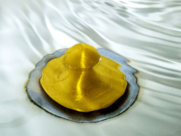 Customisable bath plug by SteveCaplin