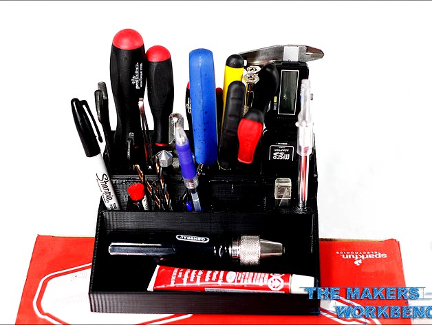 Lulzbot Tool Caddy by TheMakersWorkbench