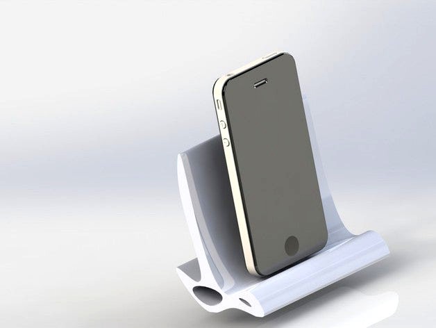 Bio-morphic Smart Phone Stand by azuro