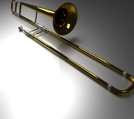 Brass Trombone