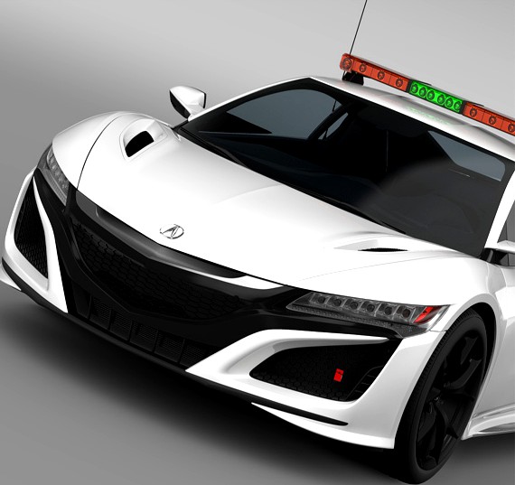 Acura NSX Safety Car 2016