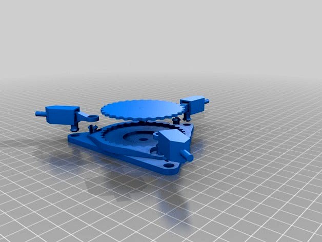 Wobble Ring Stepping Motor V2!! by Ndrew