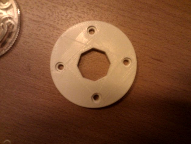 Restrictor plate for arcade joystick by jelte