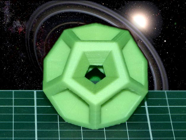 Hollow Dodecahedron by solertron