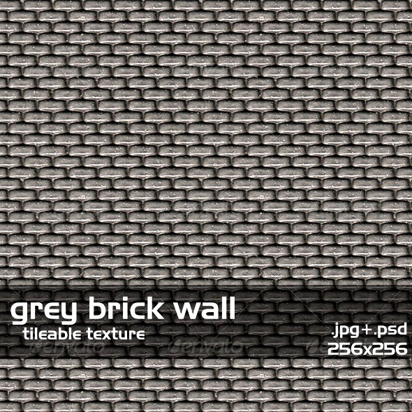 Gray Brick Wall