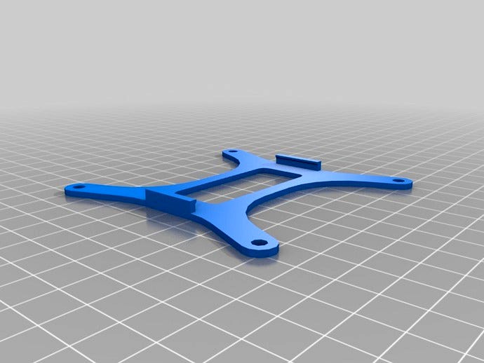 VESA mount adapter for RaspberryPi case by RedoX